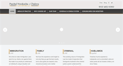 Desktop Screenshot of paschal-law.com